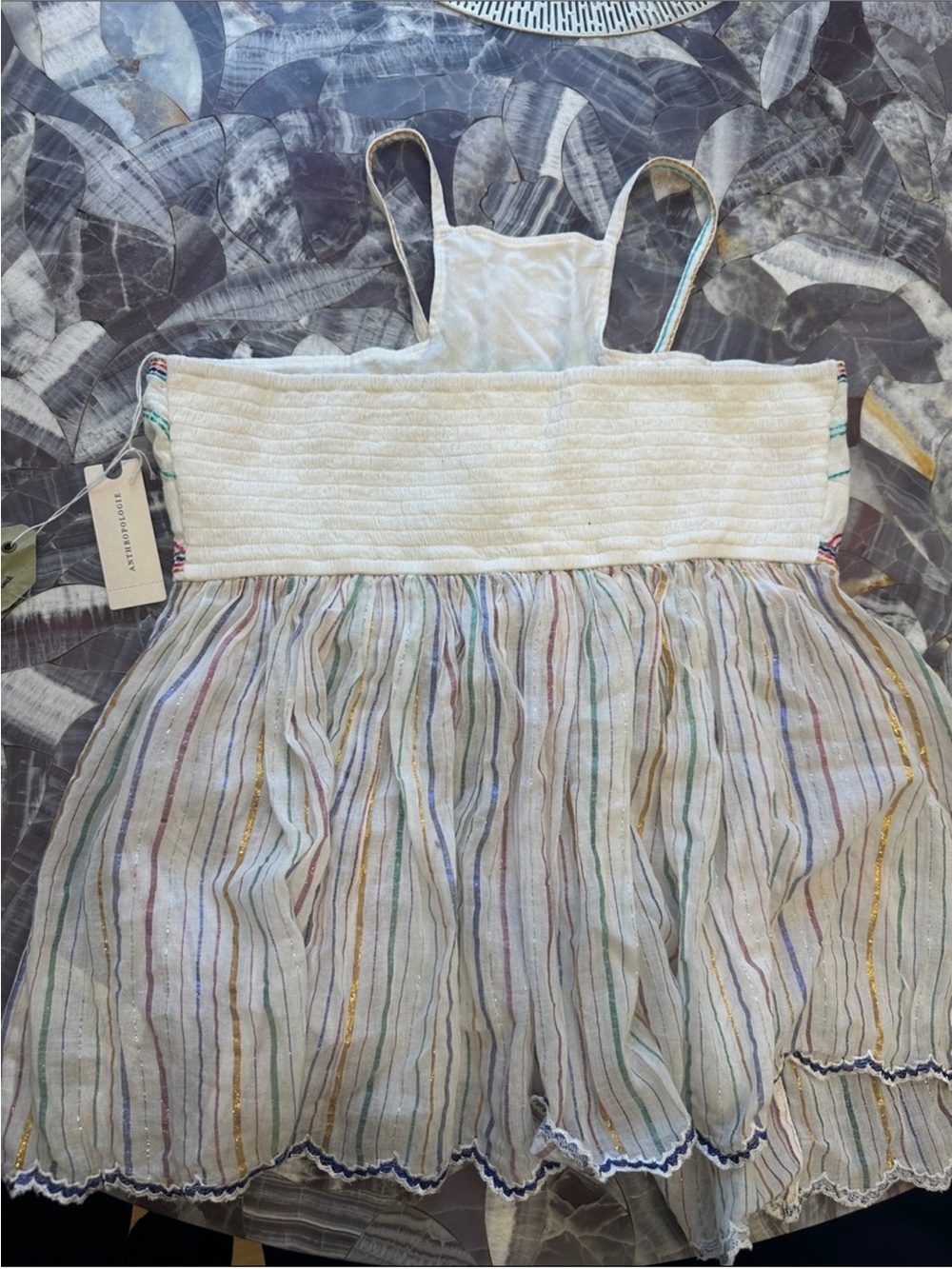 Anthropologie multicolor top - Picture 5 of 5